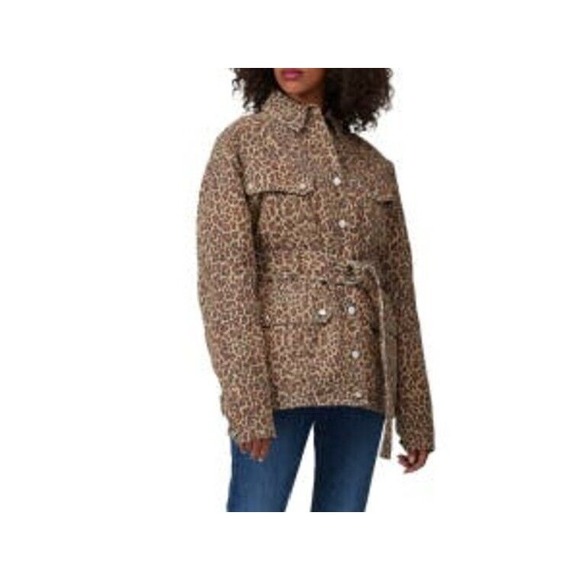 Marissa Webb‎ Women Brown Ellery Print Anorak Jacket M ($598) - Picture 1 of 10